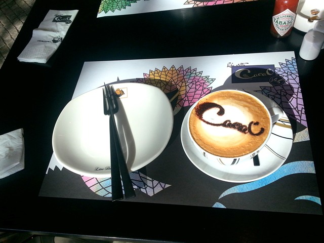 Cappucino at Cacao