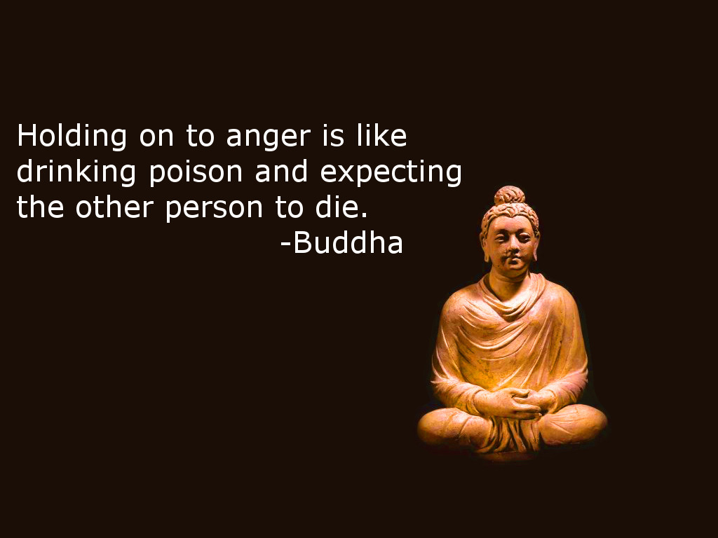 Holding-on-to-anger...-Buddha
